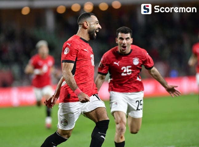 살라, 3골로 이집트 아프리카 네이션스컵 8강행 견인